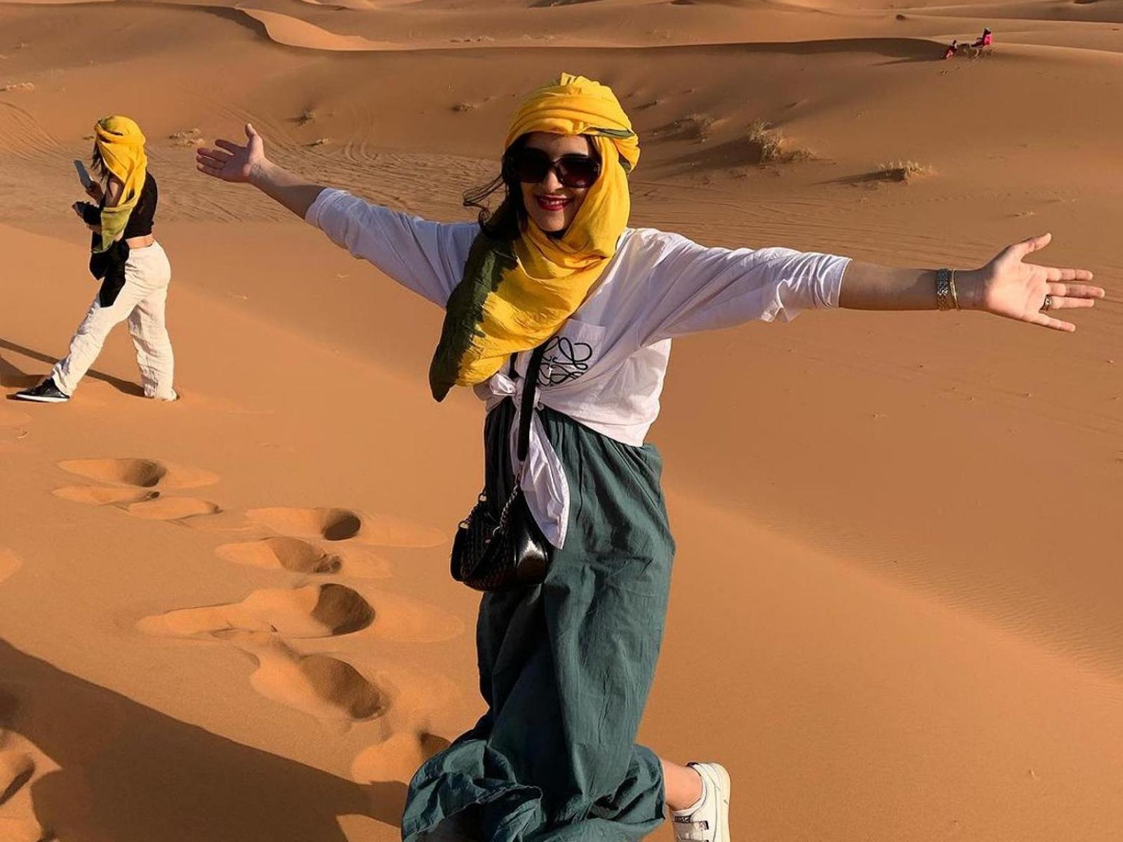 Zahra Luxury Desert Camp Мерзуга Экстерьер фото